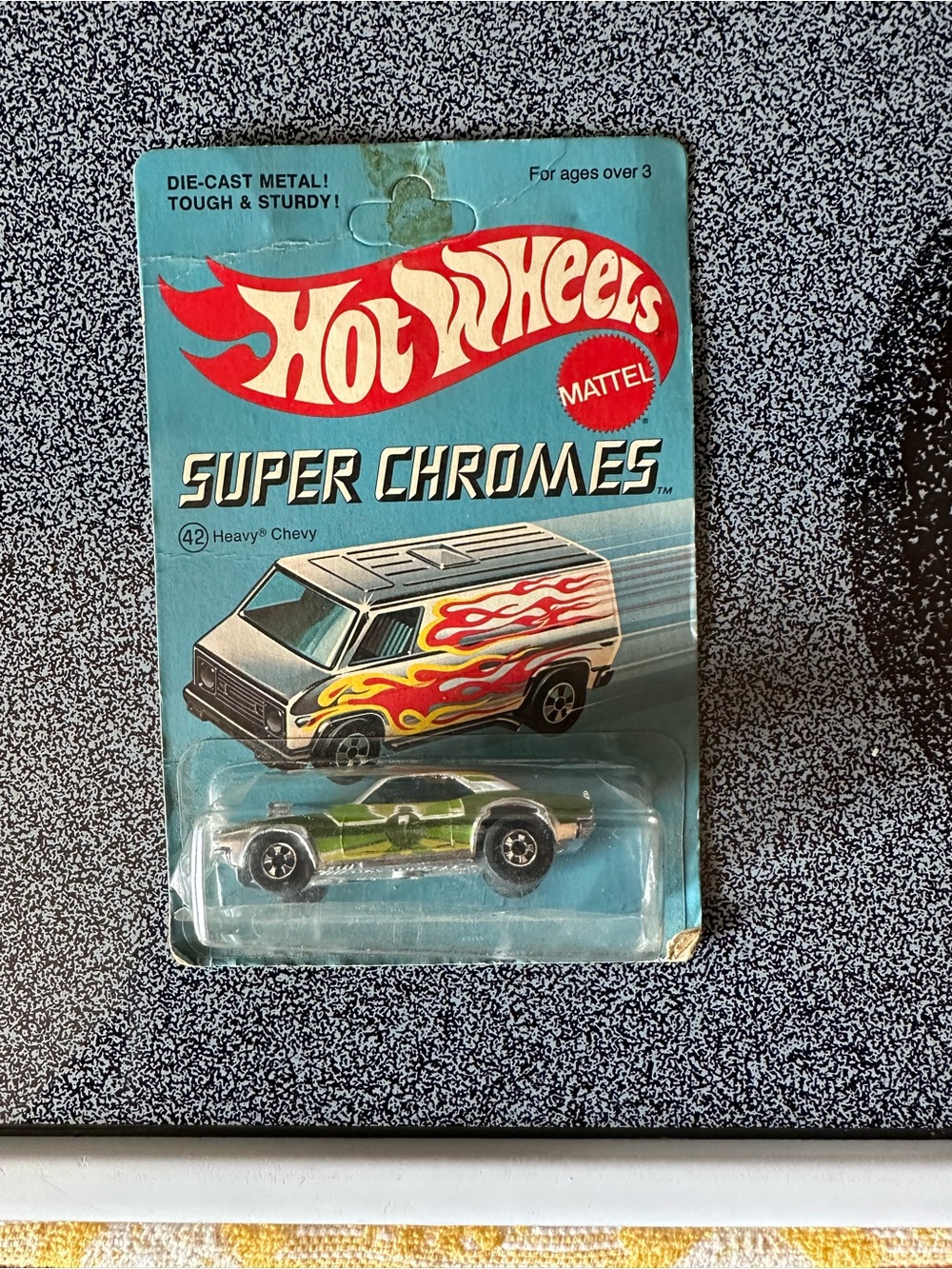 1975 Hot Wheels Super Chromes #42 Heavy Chevy